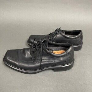 ECCO Helsinki Men's Shoes US Size 7.5 Black Oxford EU 41